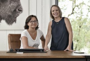 Carole Verdu et Elodie Garel